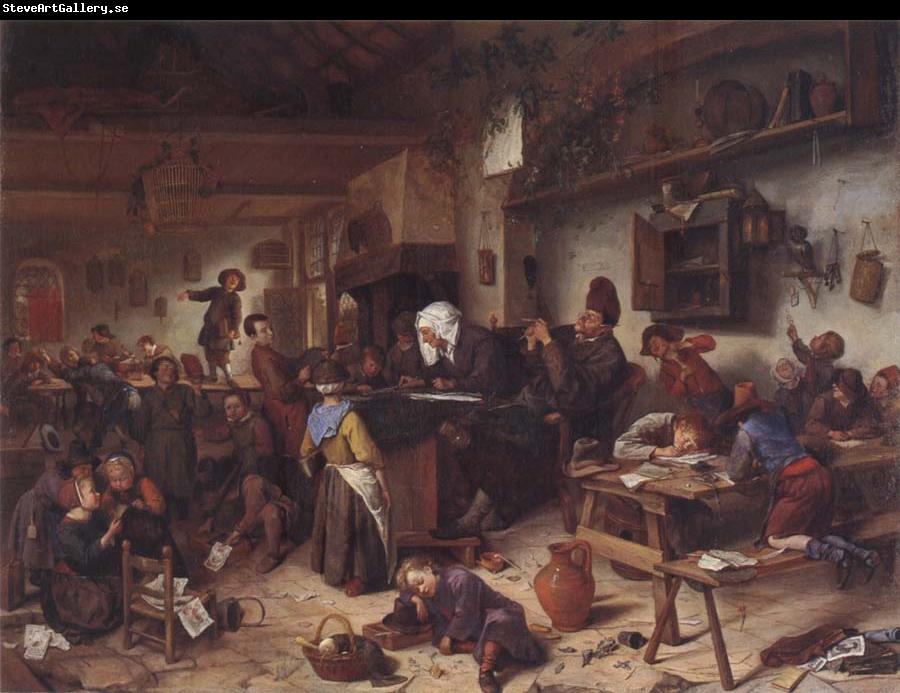 Jan Steen A Shool for boys and girls